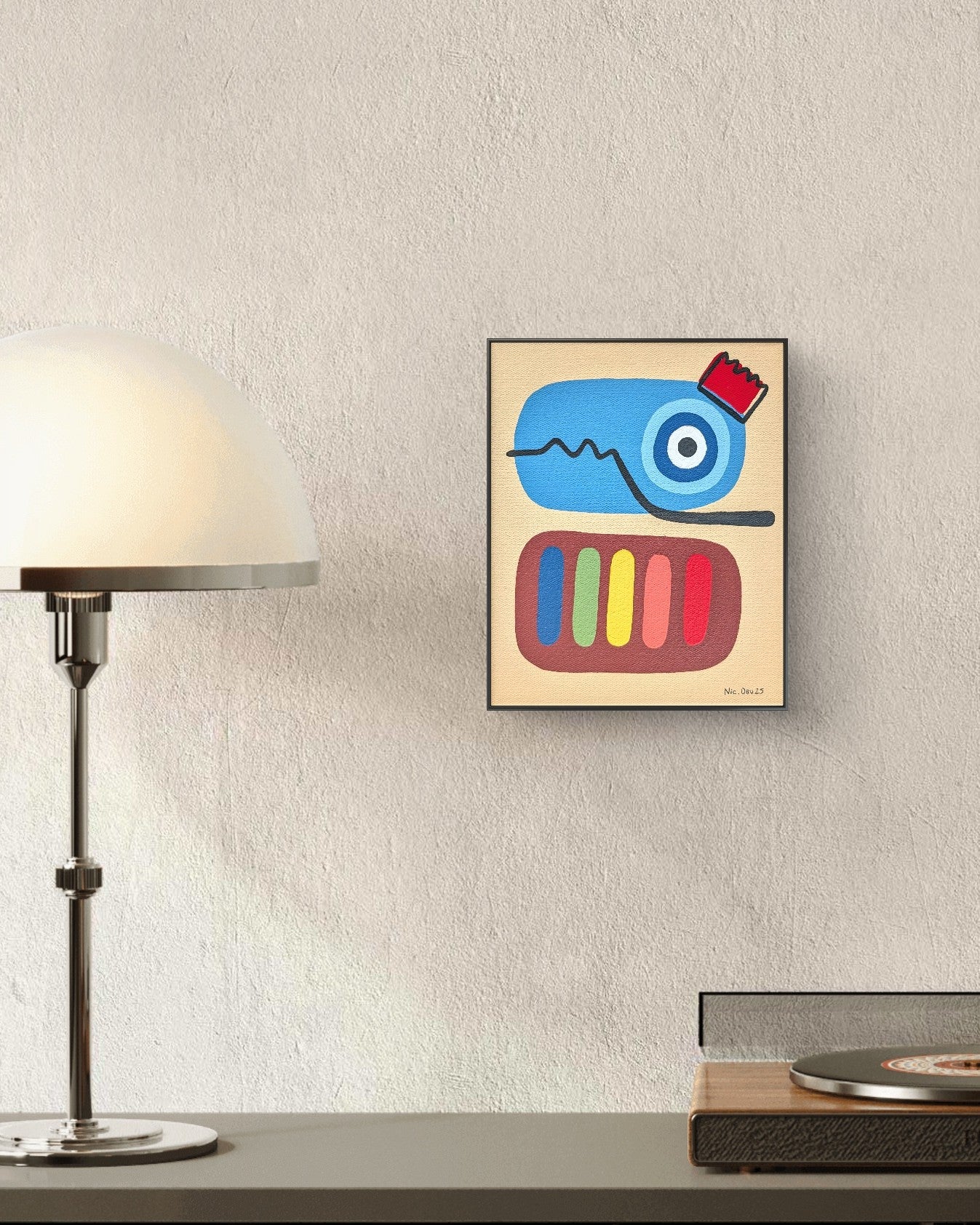 The Blue King - 27x22