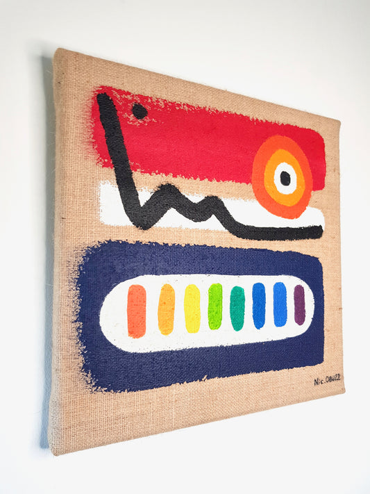 Mountain sunrise & colors - 30x30