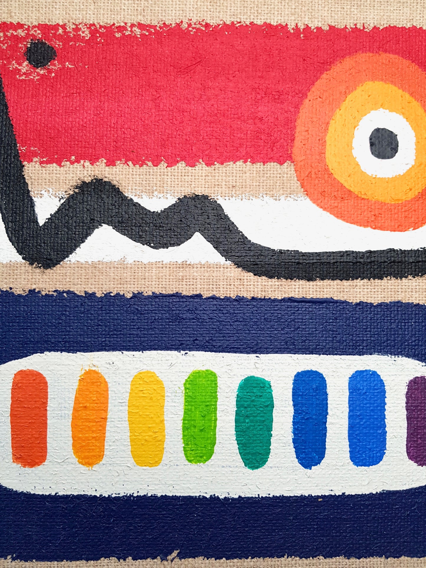 Mountain sunrise & colors - 30x30