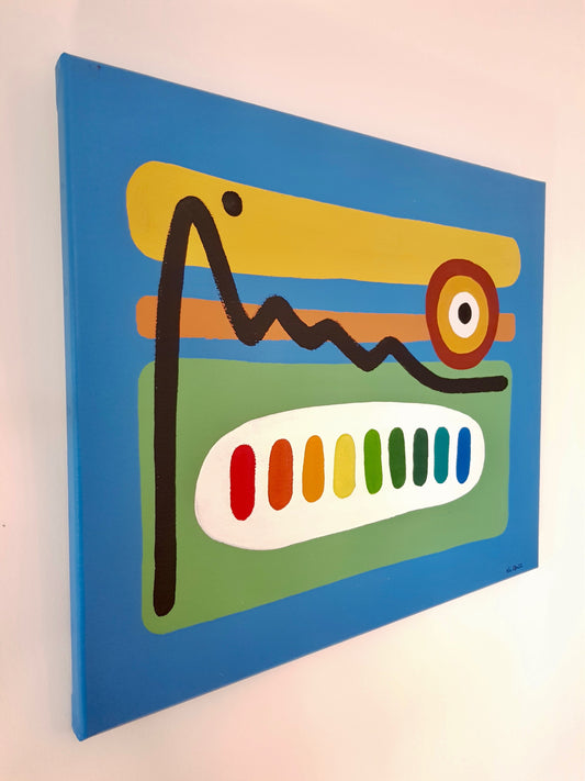 Mountains composition #2 -50X60