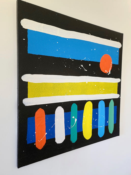 Montreal Sunset - 70x70