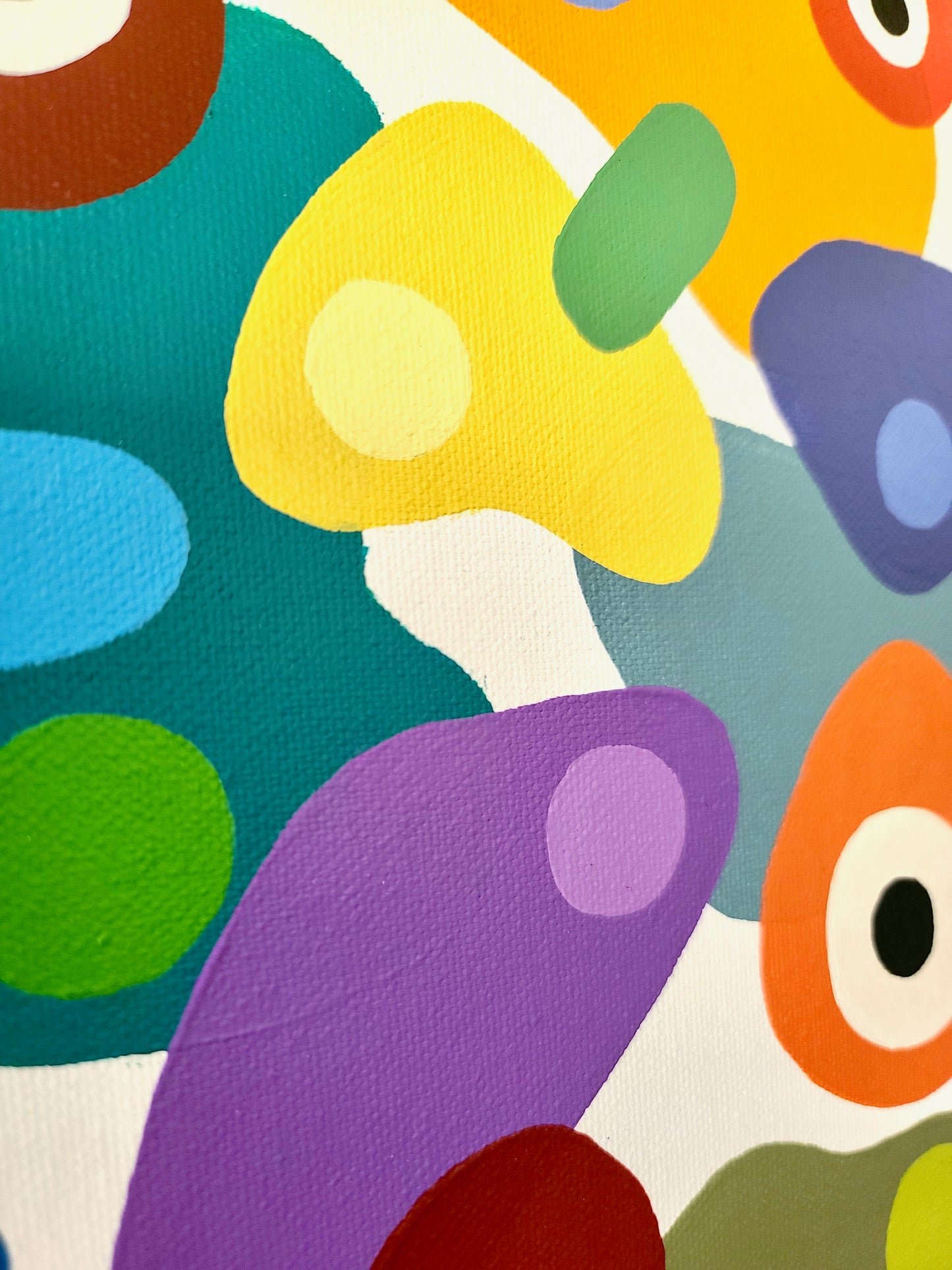 Colored Composition #1 - 30x24