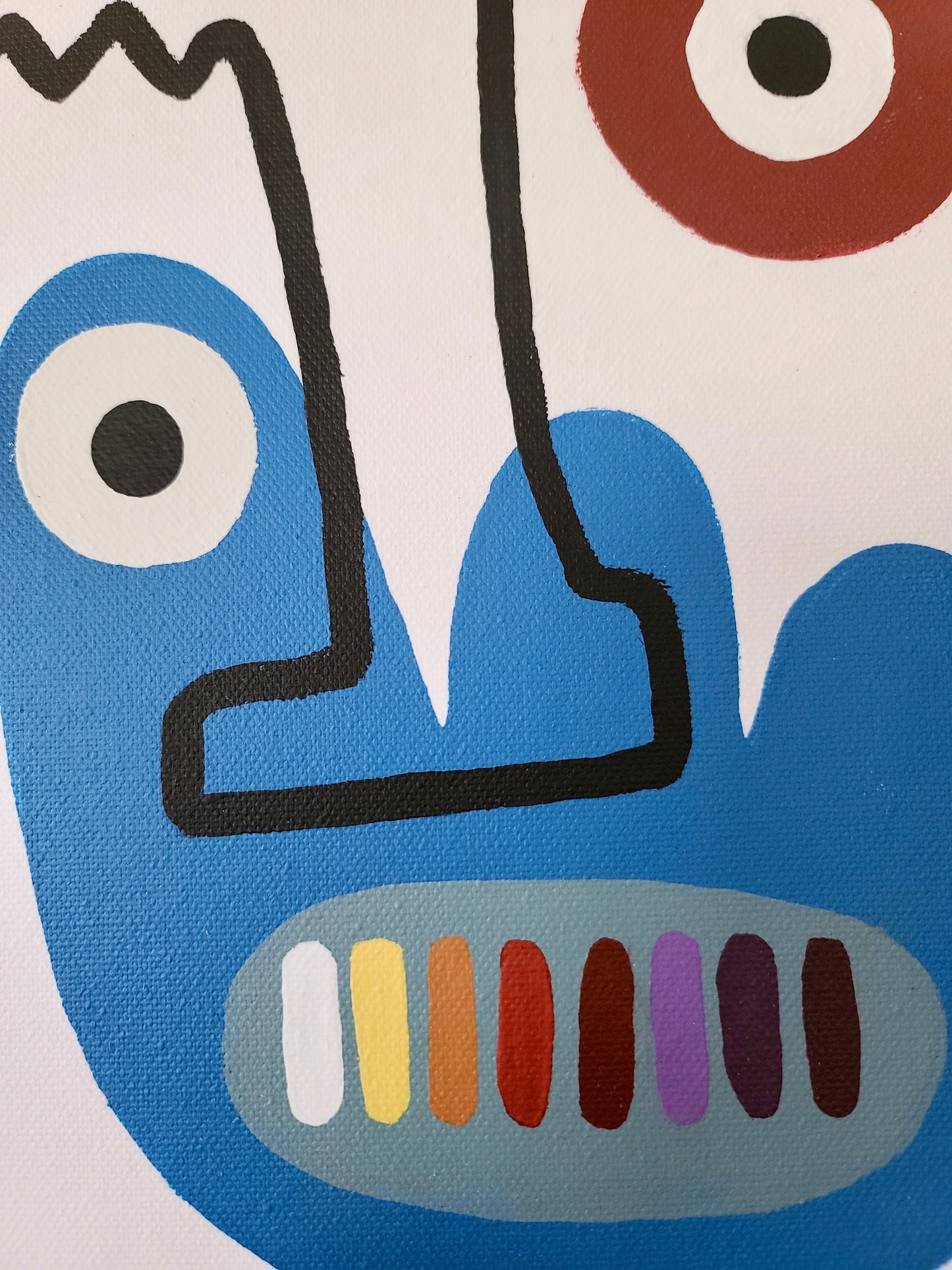 Face & Colors #3 - 30x24