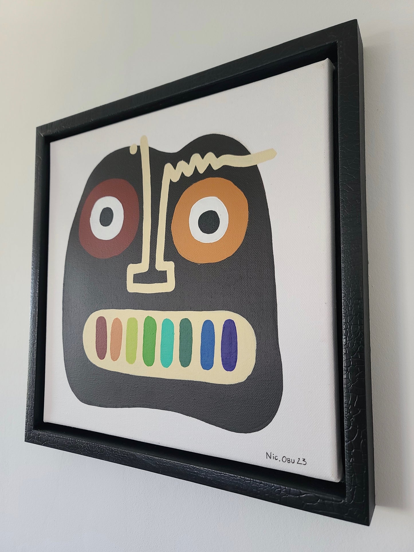 Face & Colors #2 - 30x30