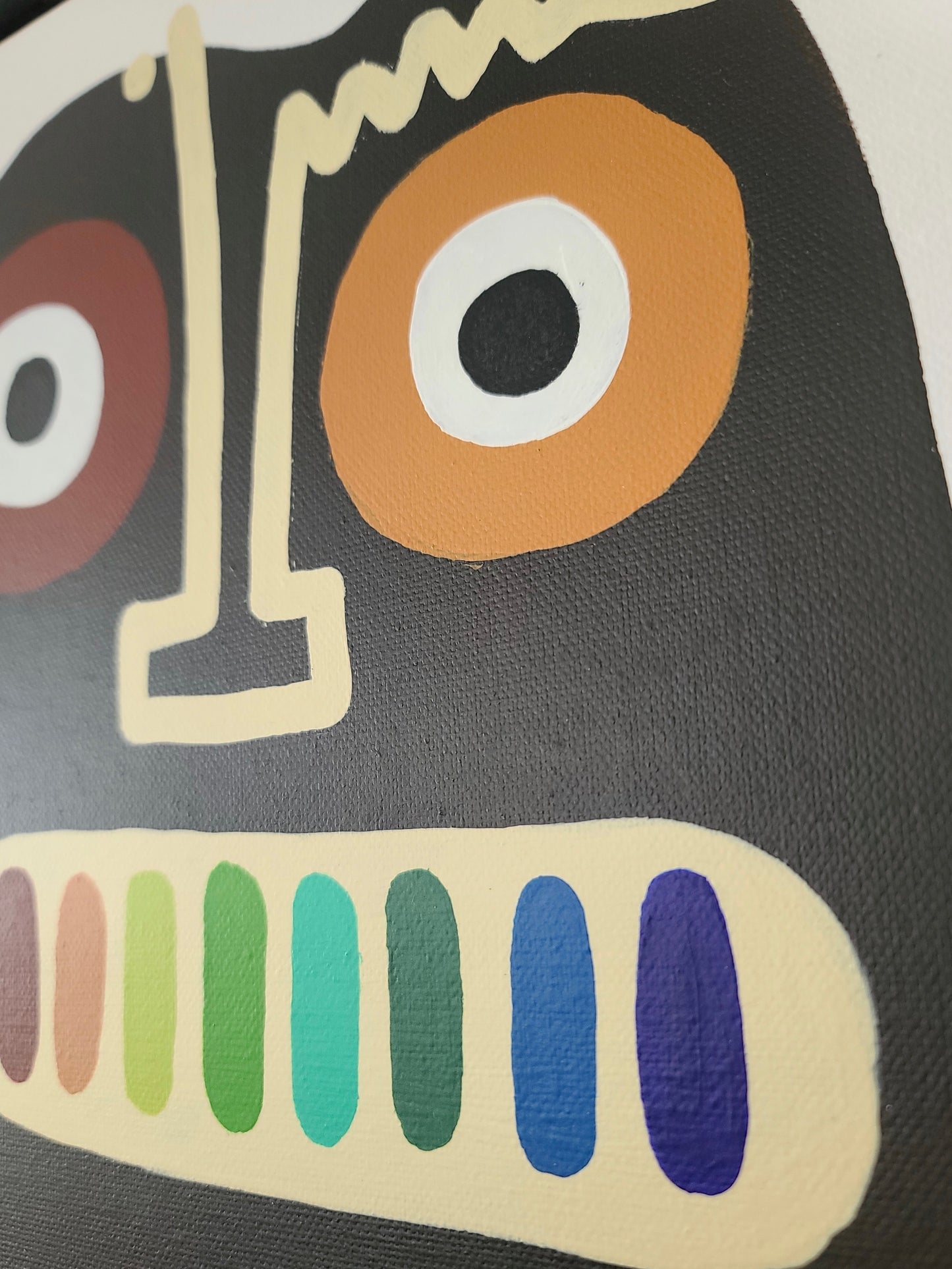 Face & Colors #2 - 30x30