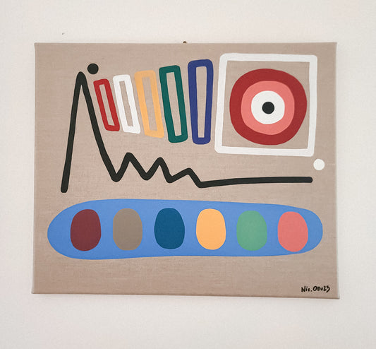 Fireworks on the Mountains - 46x55