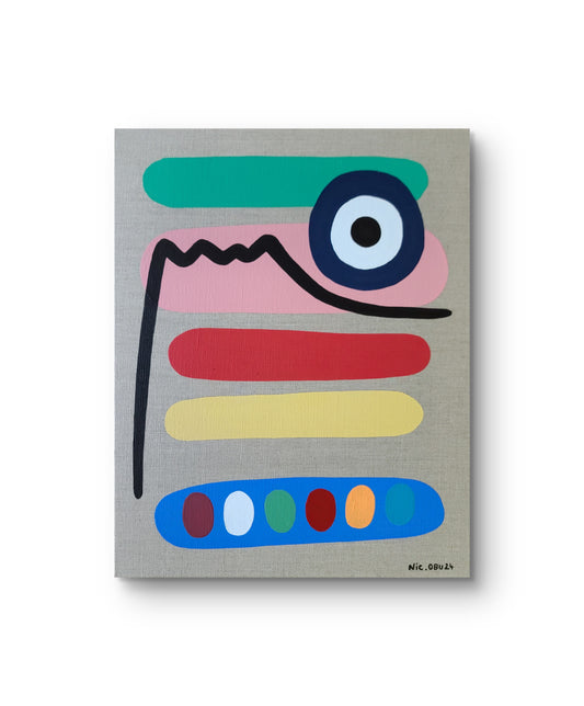 Pink Mountains - 38x46