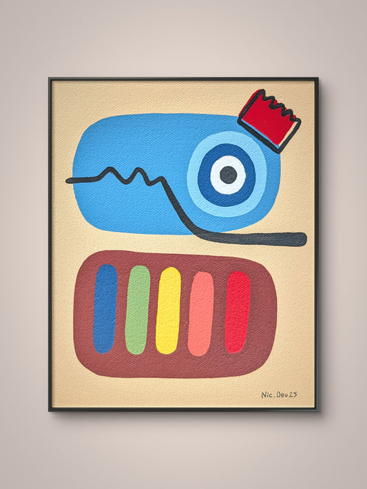 The Blue King - 27x22