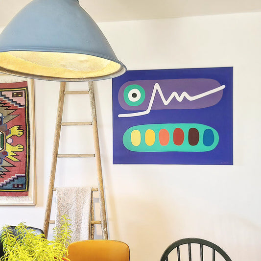 Purple Turtle - 80x100