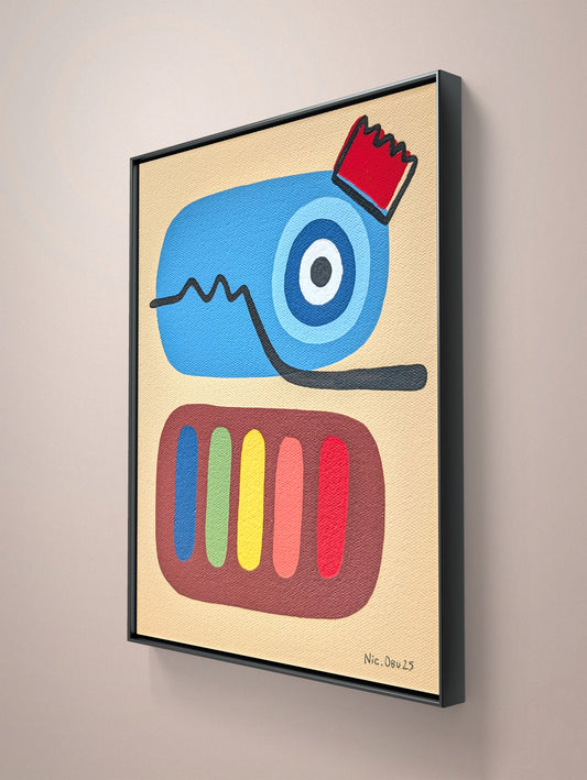 The Blue King - 27x22