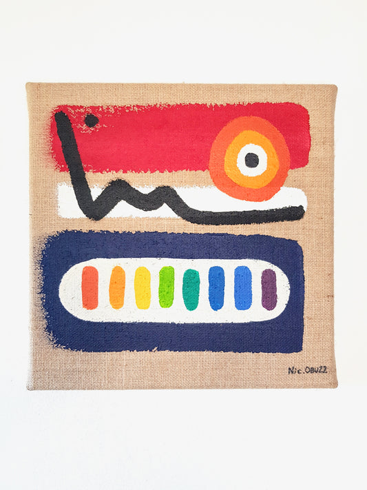 Mountain sunrise & colors - 30x30