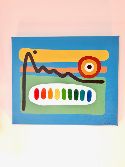 Mountains composition #2 -50X60