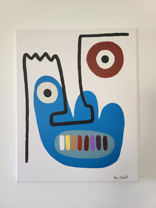 Face & Colors #3 - 30x24