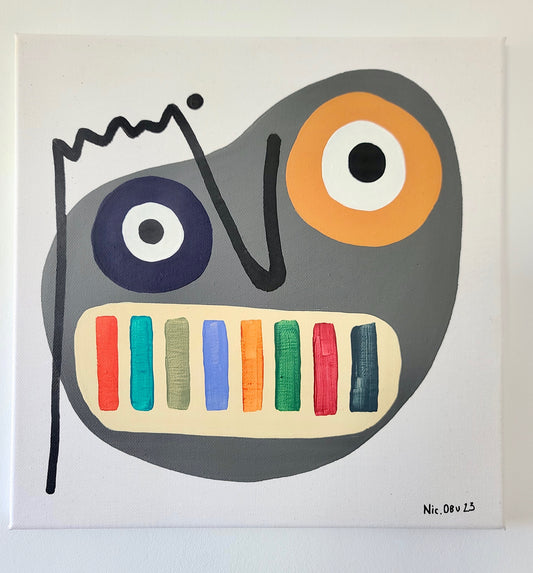 Face & Colors #6 - 30x30