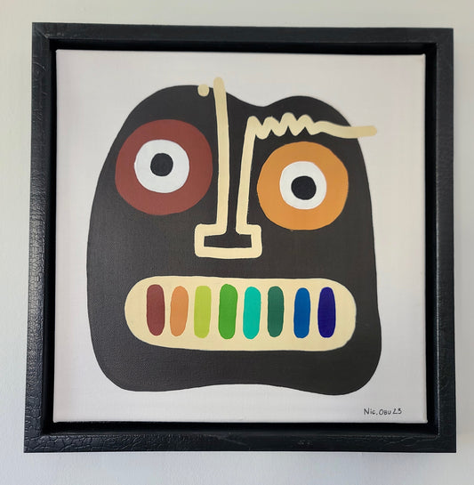 Face & Colors #2 - 30x30